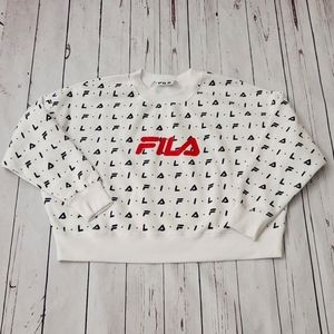 FILA Cropped Crewneck
